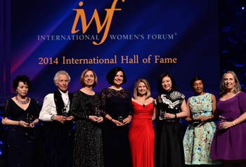 International Women Forum's 2014 Women Who Make a Difference, including AWESOME Founder, Ann Drake (third from left)
